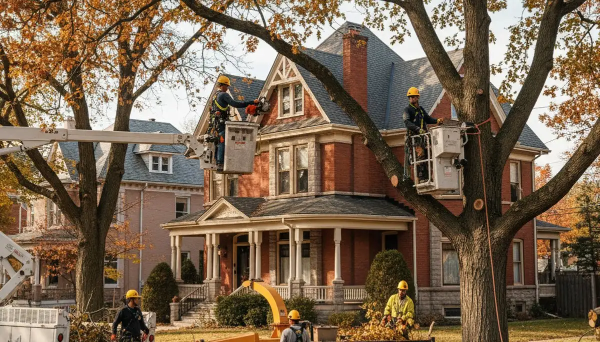 Tree service crew providing professional tree removal in Redmond, WA